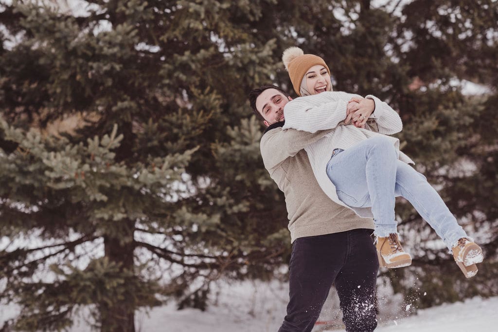 Noor&amp;ali winter kanata couple shoot 36