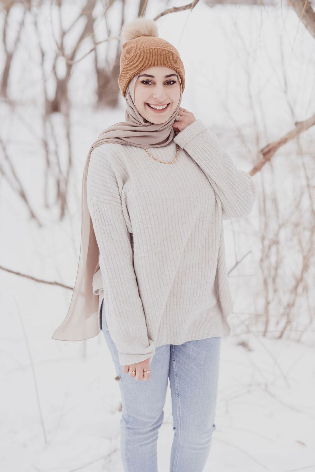 Noor&amp;ali winter kanata couple shoot 70