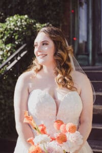 Orange art gallery september wedding 28