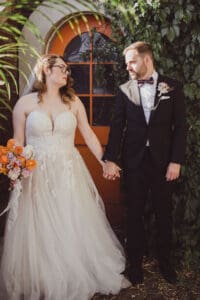Orange art gallery september wedding 35