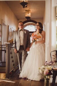 Orange art gallery september wedding 40